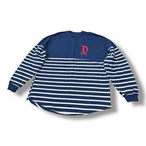 Disneyland Resort Puff Print Red White Blue 4th Of July Adult Spirit Jersey M